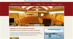 Desktop Screenshot of confer.maich.gr